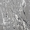 Multicolor Abstract Machine Made Polyester 5 X 7 Feet Carpet