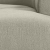 Zenliving Wood Left Aligned 3-Seater With Upholstery Non Storage Sofa In White Colour