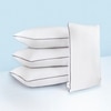 Fibrom Quilted 4 Piece Soft Pillow 16 x 24 Inches