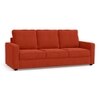 Apollo Compact Sofa Set (Colour : Lava, Cushion : Hard, Back Type : High Back, Seater : 3+1+1)