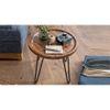 Ash Solid Wood Nested Tables - Set of 2