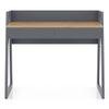 Zelda Engineered Wood Study Table in Two Tone Finish