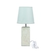 Textured Leaf Table Lamp Green Nature Inspired