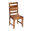 Delmonico 4 Seater Dining Set In Warm Walnut Finish