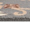 Presto Grey Traditional Hand Tufted Wool Carpet 5X7 Feet