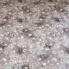 Grey Floral 400 TC Cotton Flat Super King Size Bedsheet With 2 Pilllow Covers From Threads
