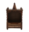 Hami Sheesham Wood  Prayer Unit In Provincial Teak Finish
