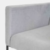 Metrix Metal Lounge Chair in Grey Colour