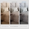 Stoa Paris Super King Size Cotton Bedsheet with 2 Pillow Covers  Size Nectar Bloom Peach