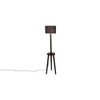 Gates Blue Cotton Shade Floor Lamp