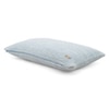 Violette Smoke Blue  And Dull Blue Cushion Cover 12X20 Inches