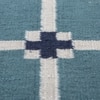 Jaipur Rugs Soft Modern Geometric Wool Dhurrie Rug Grey 4x7 ft