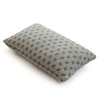 Geometric Knit Cotton Cushion Cover  Fossil Natural 12X20  Inches