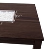 Brighton Square Dining Table Finish mahogany