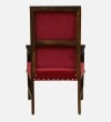 Pury Sheesham Wood Armchair In Provincial Teak Finish