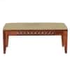 Mercury Solid Wood Bench in Honey