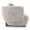 Brie 3 Seater Fabric Sofa In Turtledove Beige