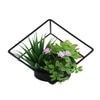 Artificial Succulent Indoor Plant With A Metal Stand