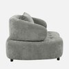 Henry Boucle 1 Seater Sofa in Grey  Color