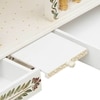 D'Dass White Sheesham and Mdf Wooden Temple For Pooja In Home and Office