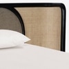 Andaman East Island Solid Wood Bed in Black Colour