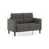Winston 2 Seater Fabric Sofa (Slate Grey)