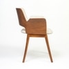 Mulho Veneer Dining Chair in Brown Colour