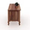 Adam Solid Wood Free Standing TV Unit in Teak Finish