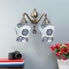 Devansh Metal Electric Wall Light in Multi Colour with Multi Shade Count of 2 Lights