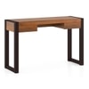 Austen Compact Desk in Two Tone Finish