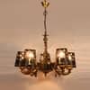 Devansh Metal Electric Wall Light in Multi Colour with Multi Shade Count of 2 Lights