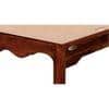 Isabella Solid Wood Single Size Non Storage Bed In Honey Oak Finish