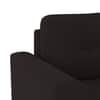 Verona Premium 2 Seater Fabric Sofa in Deep Brown Velvet Colour