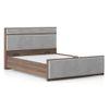 Rio Engineedred Wood Queen Size Hydraulic Storage In Granite Weave