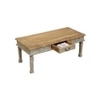 Athens Solid Wood Coffee Table In Grey Finish