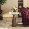 Sienne Soildwood and Toronto Side Table in Bronzed Oak Finish