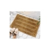 Mercy Gold Solid Natural Fiber 24x16 inches Anti-Skid Bath Mat
