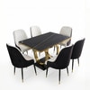 Opulance Metal Dining Table Set