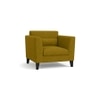 Lewis Sofa (Colour : Olive Green, Cushion : Soft, Seater : 3+1+1)