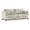 Florence Luxe 3 Seater Fabric Sofa in Clara Velvet Colour