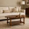 Aurelia Scalloped Coffee Table