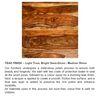 Berlin Bedside Table - Teak Finish
