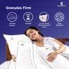 Granules Solid Quilted Firm Pillow 27 X 18 Inches