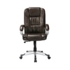 Adiko High Back Executive Chair In Brown