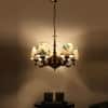Devansh Solid Wood Electric Wall Light in Multi Colour with Multi Shade Count of 1 Light