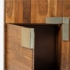 Banner Kiara Solid Wood Cabinet in Gold Finish
