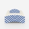 Loopy Loop Toddler Bed in White and Blue Stripes