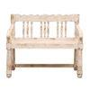 Avika Solid Wood Bench White Finish