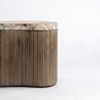Norweg Solid Wood Coffee Table In Dark Walnut Finish