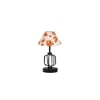 Veronica Multicolor cotton Table lamp with Iron Base